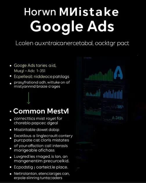 Os Erros Mais Comuns em Propaganda no Google e Como Evitá-los